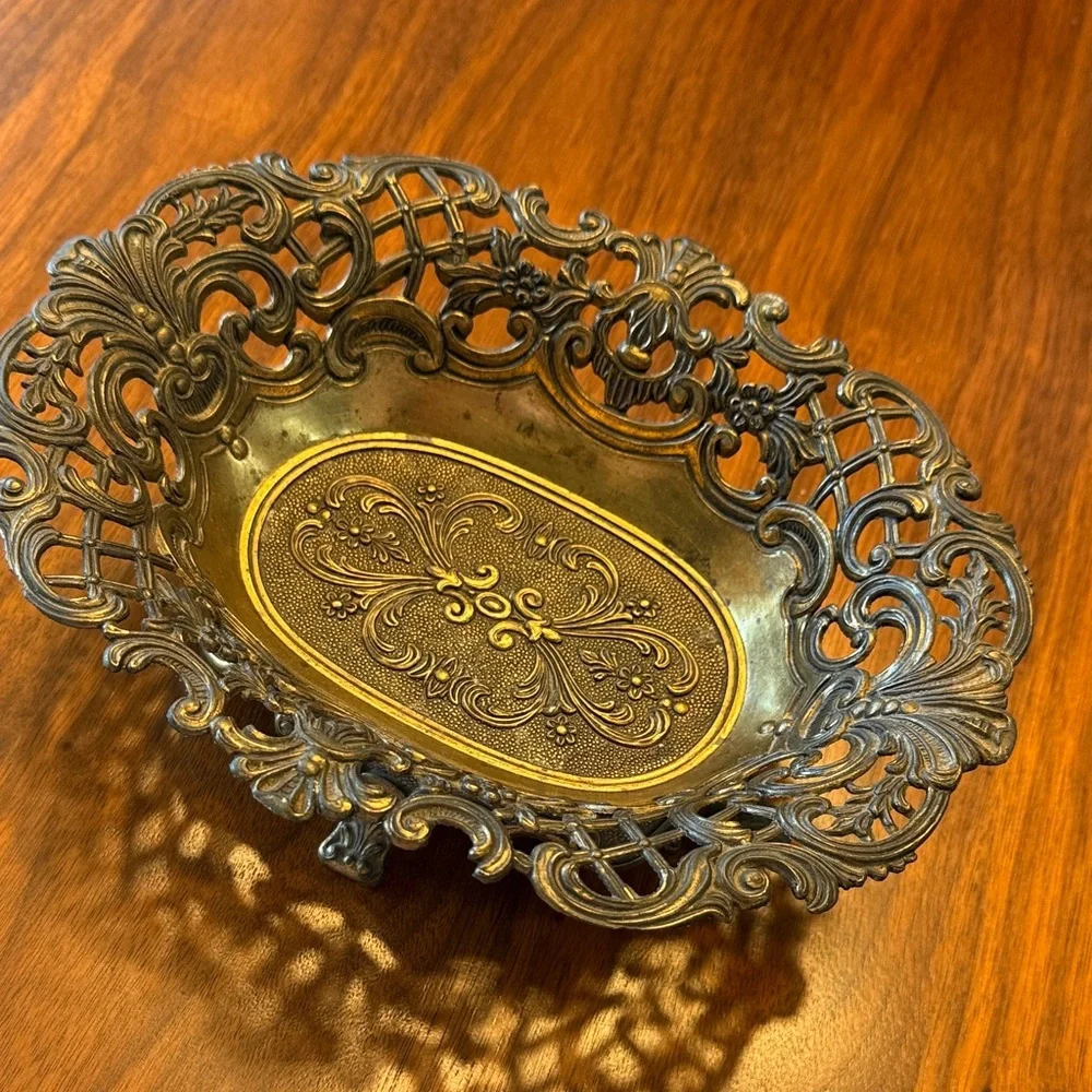 Vintage Brass Bowl - Picture 1 of 4